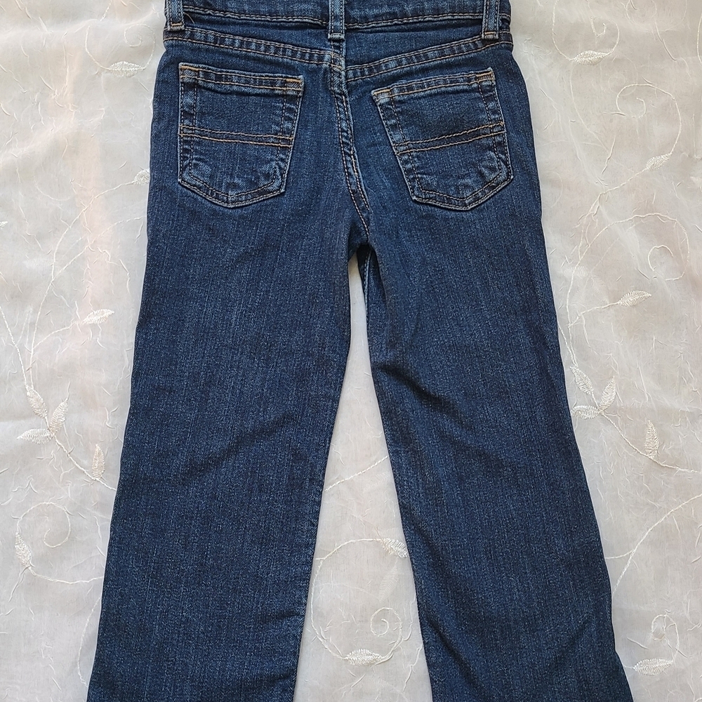 Jumping Beans Blue Straight Leg Jeans with Classic Style For Boys - Picture 7 of 8